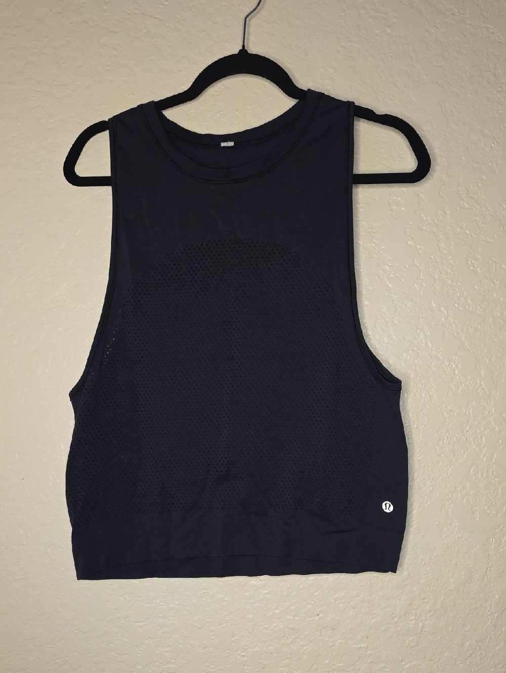 Lululemon Breeze By Muscle Tank Naby Blue Size 6